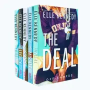Elle Kennedy Off Campus Series 5 Books Collection Set (The Deal, Mistake, Score,