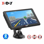 XGODY 7" GPS Navigation Navigator for Car Truck Bus 2D 3D AU Maps View Bluetooth