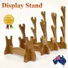Wooden Samurai Stents Sword Knives Decor Display Stand Holder Bracket Rack AU