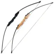 30/40 Lb Straight Bow 51 Inch Youth Archery Hunting Shooting Entry Bow And Arrow