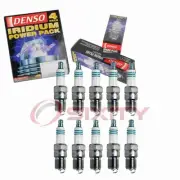 10 pc Denso Iridium Power Spark Plugs for 2002 Ford E-550 Econoline Super uo