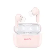 Aukey Minis True Wireless Active Earbuds/earphones - Pink