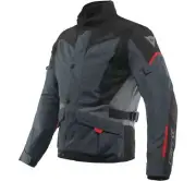 Dainese Men's Tempest 3 D-Dry Jacket 52 Black/Red 201654642-80E-52