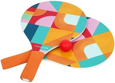 NEW SunnyLife Islabomba Beach Bats - SALE - Tennis Ping Pong Racquetball Party