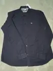 Lacoste Shirt Mens Size US XL/2XL FR 45 Blue Long Sleeve Button Up