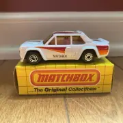 Matchbox - 1983 - SuperFast - #9 Fiat Abarth - Amber Windows - MIB