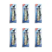 6x Surecatch 115g Chin Guard Fishing Trolling Rig 8/0 Stainless Steel Hooks