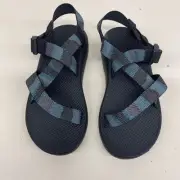 CHACO Z/Cloud Adjustable Strap Cushioned Sport Sandals Men's Size 10 Blue Black