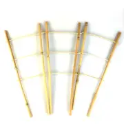 20pcs Outdoor Garden Planting Bamboo Trellies 14in Stakes Vegetables Support