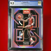 RARE PSA Magazine #D/500 January Michael Jordan Silver Holofoil Variant CGC 9.2