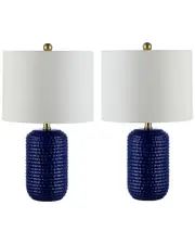 Safavieh Set of 2 Jace Ceramic Table Lamps