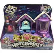 Spin Master Hatchimals CollEGGtibles Glitter Salon Playset Royal Snowball NEW!