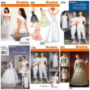 OOP Simplicity Historical Under Garments Costume Pattern Renaissance UPIC