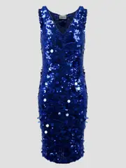 [P.A.R.O.S.H.] P. A.R. O.S. H.-Mini Dresses Blu-Donna M
