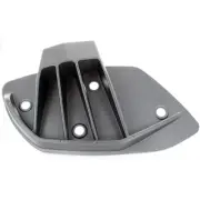 Can-Am New OEM Spyder Black Carbon Front Footrest Left Hand, 705005729