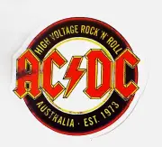 AC/DC Rock Band Music Waterproof Vinyl Sticker