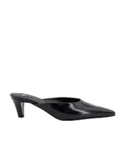 Totême Pointed-Toe Slip-On Mules 36 Black