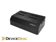 StarTech 4 Bay SATA 2.5 / 3.5in SSD / HDD Dock, USB 3.1 USB-C / USB-A - SDOCK4U3