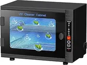 UV Light Nail Tool Cleaning Machine 12L High Capacity UV Cleaning Cabinet Salon Tools Cleaning Box with Timer Setting