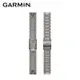 GARMIN QuickFit 22mm 後掠翼風格鈦金錶鍊(for MARQ)