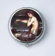 The Mermaid PILL CASE BOX holder waterhouse