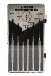 6-Piece Precision Screwdriver Set (Pack of: 1) - PS-00600