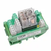 Relay Module 2 Channel 2NO 2NC DPDT PLC Interface General Purpose AC/DC 12V-24V