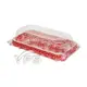 APW-2-A對折盒(紅色幾何紋) (和菓子/甜點/蛋糕/麵包/麻糬/壽司/生鮮蔬果/生魚片)【裕發興包裝】CP000570
