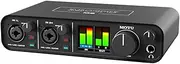 MOTU M2 2 in 2 Out USB Audio Interface, Domestic Genuine Product USB-DAC Gaming, iPhone/iPad Compatible, Song Frame Distribution, DAW Software Included
