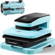 2 in 1 Auto 15X15 Heat Press Machine with 30Oz Tumbler Press, Heat up Fast & Eve