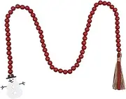 Abaodam Wall Beads Garland Rustic Christmas Style Beaded Decor for Home Long Lasting Tassel Hanging Decoration for Walls Doors Tiered Trays