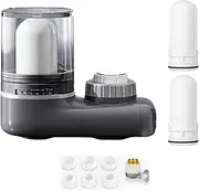 Water Tap Filter Tap Water Purifier Purifier Faucet for Family with Six Fold Filtration Water Filter Tap (Grey)