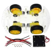 4WD Robot Smart Car Chassis Kits car with Speed Encoder for Arduino NEW