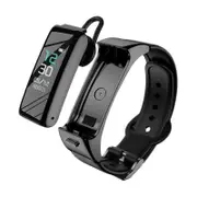 B6 Smart Bracelet Bluetooth Headset 2-in-1 Heart Rate Men's And Women's Sports Watch Pedometer