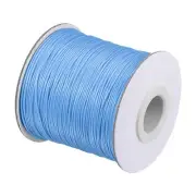 Beading Thread Bracelet Weave Craft Cord 0.5mm 159M/Roll, Light Blue