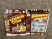 1985 Cookie Crisp Cereal Super Rare Test Box