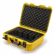 Nanuk 925 Yellow TSA Approved QUAD Glock 1911 SIG Ruger 4-UP Pistol Handgun Case