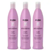3 Pack Rusk Sensories Bright Chamomile Lavender 3.5 oz Purple Shampoo Brassy HTF