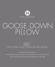 Hotel Collection European White Goose Down Firm King Pillow