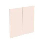 Kaboodle 600mm Candy Floss Alpine Medium Rangehood Door - 2 Pack