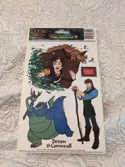 Quest For Camelot Static Cling Color-Clings Window Clings 1998 NOS