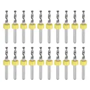 20pcs Micro PCB Drill Bits 2.75mm Tungsten Steel for CNC Engraving