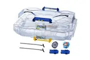Beyblade Burst Evolution Switchstrike Battle Tower-Includes 2-Level Beystadium, Battling Tops, Launchers-Age 8+, Multicolor