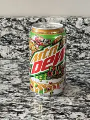NEW Unopened Mountain MTN Dew Fruit Quake Christmas 2022 Soda 1ea 12 Oz Can
