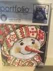 Portfolio Christmas”snowman” Single Doona Cover