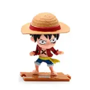 ONE PIECE Anime Figure Monkey Luffy Cute Anime Cartoon Action Figure Collection