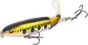 1pc 10cm/14cm Whopper Popper Artificial Baits Hard Plopper Soft Rotating Tail Topwater Crankbaits Fishing Lures Tackle Wobblers (Color : C3, Size : 140mm 35g)