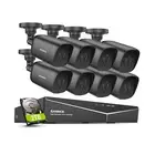 SANNCE 5MP 8CH DVR Security Camera System IR Night Vision Home CCTV Surveillance