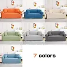 Elastic Jacquard Fleece Sofa Cover Slipcover Protector 1/2/3/4 Seater Dust Cover
