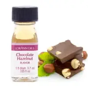 LorAnn Oils Chocolate Hazelnut Flavour 1 Dram/3.7ml Cake Decorating Baking